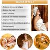 2.2L Personal Steam Sauna for Home, Indoor Sauna Spa Tent for Detox Relaxation at Home, 9 Temperature Levels, with Handheld Remote Control view 3