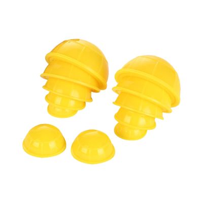 12x Silicone Vacuum Cup Silicone Cupping Accessory Professional Personal Care Efficient Strong Suction Silicone Can Puller, Yellow