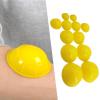 12x Silicone Vacuum Cup Silicone Cupping Accessory Professional Personal Care Efficient Strong Suction Silicone Can Puller, Yellow view 4