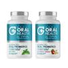 Advanced Oral Probiotics for Mouth Bad Breath Treatment for Adults, Dentist Formulated BLIS K12 M18 Oral Health Probiotics for Teeth/Gums, Flavor Variation Pack: Mint, Strawberry Vanilla 60 Count Each view 1
