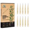 Isshah Bamboo Interdental Brushes, Between Teeth Cleaner Deep Clean Brush, 40 Count, Size 3, Medium Gaps view 1