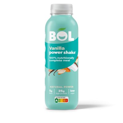 BOL Vanilla Power Shake, 410g Ready-to-Drink Complete Meal