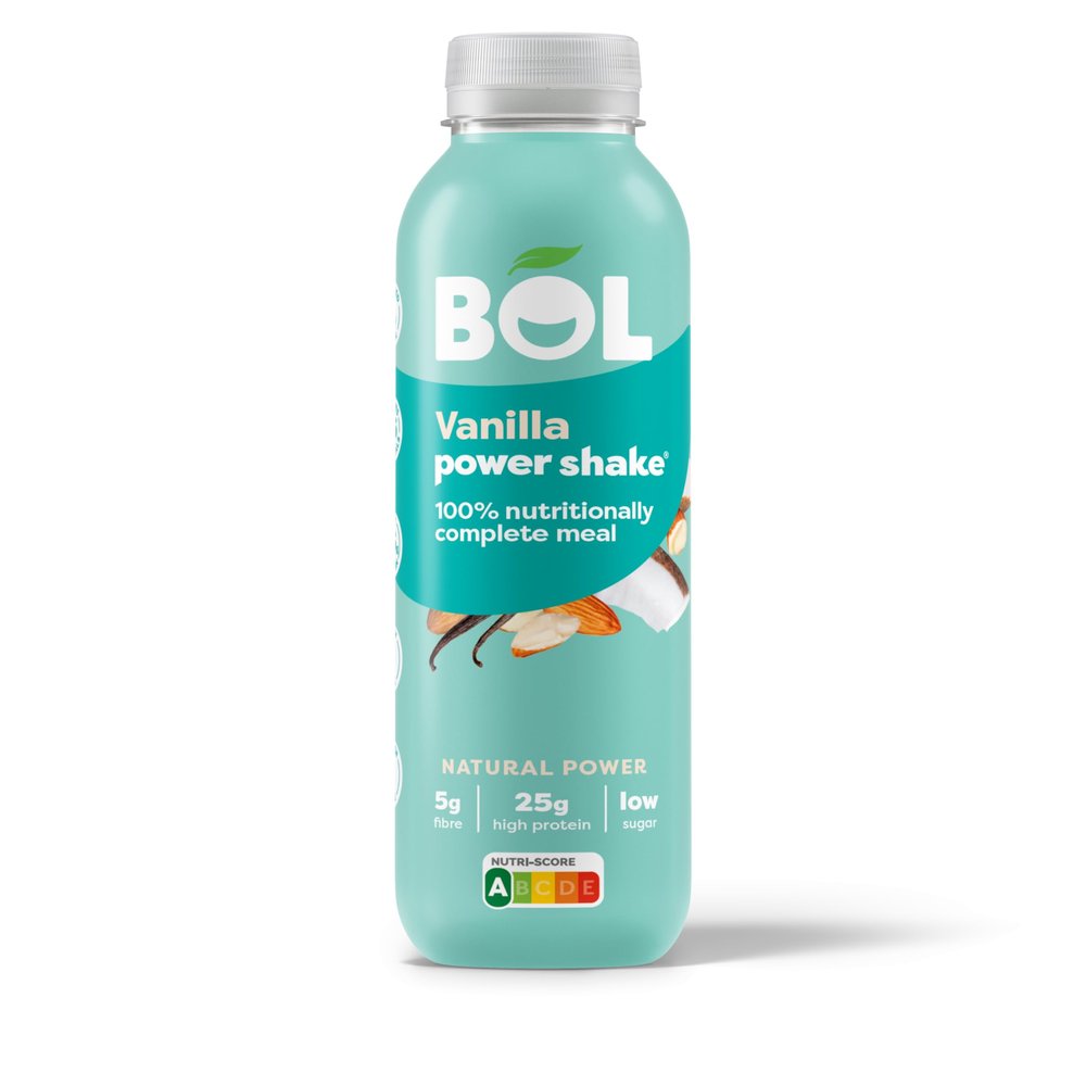 BOL Vanilla Power Shake, 410g Ready-to-Drink Complete Meal