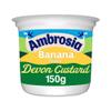 Ambrosia Devon Custard Pots Banana Flavour, Creamy Ready-to-Eat Dessert, 150 g (Pack of 12) view 3