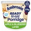 Ambrosia Apple & Blueberry Layered Porridge Pots With British Wholegrain Oats, Ready-to-Eat, 210 g (Pack of 6) view 3