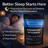 Magnesium Glycinate 4-in-1 Complex  High Absorption Magnesium for Sleep, Muscle Function & Relaxation  60 Vegan Caspules with Malate, Citrate & Oxide view 2