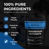 Magnesium Glycinate 4-in-1 Complex  High Absorption Magnesium for Sleep, Muscle Function & Relaxation  60 Vegan Caspules with Malate, Citrate & Oxide view 3