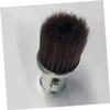 BIUDECO Neck Duster Brush Broken Hair Removal Hair Cleaning Brush Silver Barber Supplies view 4