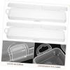 AUTSUPPL 5pcs Makeup Brush Storage Box Case Travel Toothbrush Holder Toothpaste Carrier for Makeup Brushes for Business Trips Daily Use view 3