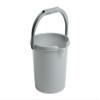 AaH1 5L litre High Grade Silver Colour Durable Plastic Bucket with Litre Scale Handle & Spout for Food Storage, Garden, Cleaning, Kitchen (Silver) view 1