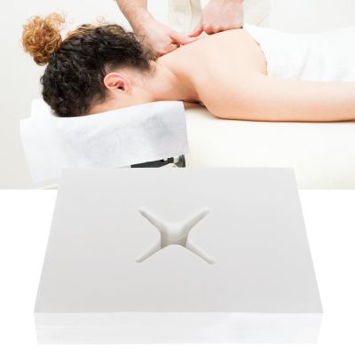 xiaozhifu 100pcs Disposable Massage Face Covers, Ultra Soft Luxurious Disposable Face Rest Covers, Massage Face Covers 11.8 x 15.7 inches