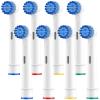 8-Pack Sensitive Care Replacement Heads Compatible with Oral-B Electric Toothbrush