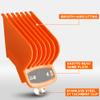 LOPHE 10 Pcs Hair Clipper Guards Cutting Guides for Hair Clipper with Metal Clip, from 1/16 Inch to 1 Inch (1.5-25mm), Hair Clipper Limit Replacement Comb for Hairdressing Salons and Home, Multi-Color view 3