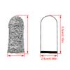 20 Pieces Finger Protection Cots, Breathable Finger Cover Grade 5 Anti Cutting Finger Guards for Kitchen, Work, Sculpture, Garden - Blue view 2