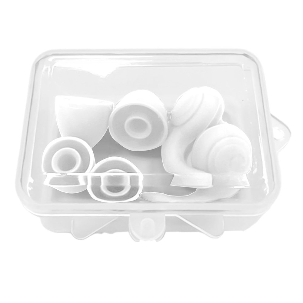 1 Pairs Ear Plugs, Soft Silicone Ear Plugs for Sleep, Noise Cancelling Ear Plugs - Noise Reduction, Waterproof, Reusable 33dB Ear Plugs for Sleeping, Swimming, Studying, Working, Travel, Concert