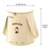 Folding Soaking Feet Bucket Foot Bath Tub Lightweight Collapsible Bucket Camping Storage Container for Picnic Hiking Fishing Boating view 4