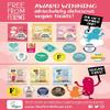 Sugar Free Sweets, Gluten & Gelatine Free, Vegan Free from Fellows Pear Drops, Value Pack Sugarless Kids Super Snack, Delicious Healthy Diabetic Candies Gift 70g (Pack of 8, Pear Drops) view 3