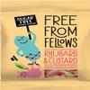 Sugar Free Sweets, Gluten & Gelatine Free, Vegan Free from Fellows Rhubarb Custard, Value Pack Sugarless Kids Super Snack, Delicious Healthy Diabetic Candies 70g (Pack of 16, Rhubard) view 2