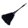 Fcuajdkq 6pc Fashion Turkey Duster with Black Plastic Handle Cleaning Tool(Black) 35cm view 3