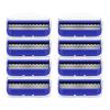 Asheyya 8PCS 5-Layer Razor Blades, Smooth Sliding view 1