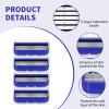 Asheyya 8PCS 5-Layer Razor Blades, Smooth Sliding view 2