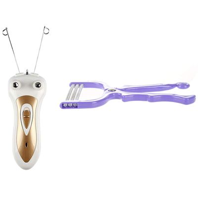 Fcuajdkq Hair Removal Threading Beauty Epilator & Electric Women Epilator Men Body Face Leg Neck Hair Remover