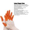 100Pcs Large Size Latex Finger Cots, Disposable Non Slip Finger Protectors for Crafts, Electronics, Industrial Applications view 2