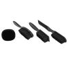 Men Beard Brush Set, 4pcs with Reinforced Nylon Hair, Ergonomic Handle, Comb and Brush for Barber Shop view 4