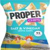 Proper Chips Gluten Free Lentil Crisps Multipack - Pack of 2 x 32 Vegan BBQ & Salt Vinegar Low Calorie Snack Box Healthy Snacks for Kids Lunch Box, Birthday Party Food, Movie Night Boxed Treatz view 2