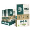 iTz noT jusT PAPPARDELLE (Pack of 6, 200g Each) Ready Cooked, Shirataki, Moyu, Konjac Plant Fibre Pasta, Low Carb, & No Added Preservatives, Healthy, Gluten Free, Gut Health. 100% Natural view 1
