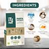 iTz noT jusT PAPPARDELLE (Pack of 6, 200g Each) Ready Cooked, Shirataki, Moyu, Konjac Plant Fibre Pasta, Low Carb, & No Added Preservatives, Healthy, Gluten Free, Gut Health. 100% Natural view 4