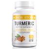 Honor Stone - Turmeric Capsules with Ginger & Black Pepper  1950mg High Strength 95% Curcuminoids, Curcumin  Joint Support & Inflammation Supplement  Vegan, Gluten Free  60 Capsules (not Tablets) view 1