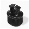 BELLIFFY Barber Brushes 2pcs Vintage Style Hair Brush Portable for Men Hair Detangling Mustache Care in Black for Salon and Home Use view 4