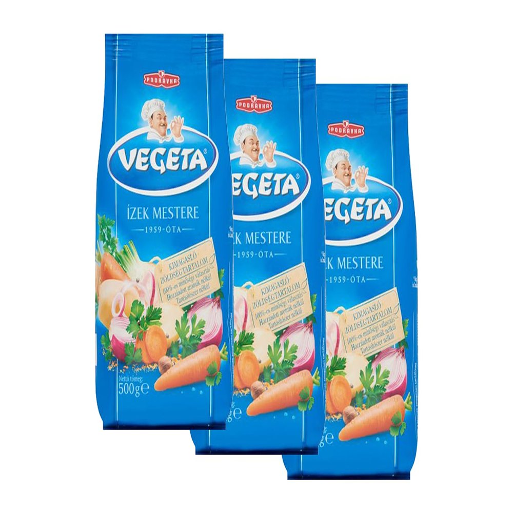 Podravka Vegeta Food Seasoning 500g, Pack of 3