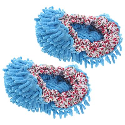 minkissy Sweeping Slippers Mop Socks Foot Hair Cleaner for Home Clean Easy to Wear