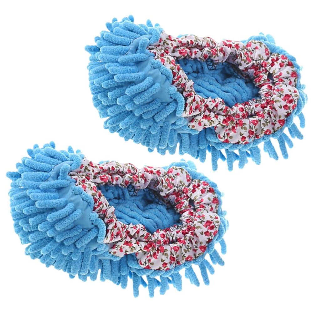 minkissy Sweeping Slippers Mop Socks Foot Hair Cleaner for Home Clean Easy to Wear