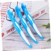 Beaupretty 3pcs Double-Head Cleaning Brush Set with Anti-Slip Handle, False Teeth Care Toothbrush for Home Use, Portable Cleaner for Effective Oral Hygiene view 3