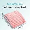qiqiaollo Neck and Shoulder Relaxer,Chiropractic Pillow Neck Stretcher Back Neck Cracker Chiropractic Pillow Cervical Traction Device for Herniated Disc and Scoliosis,33X9.5X24.5cm/609 view 2