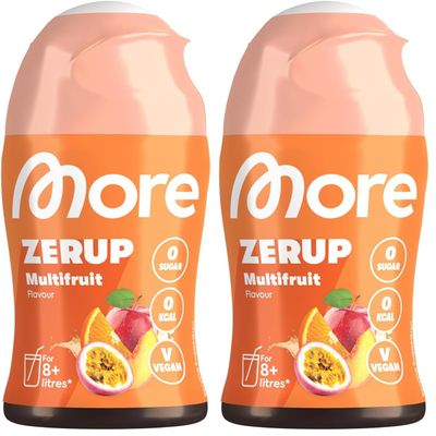 More Zerup, Multifruit, 65 ml for 8+ l Softdrink
