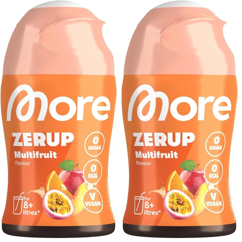 More Zerup, Multifruit, 65 ml for 8+ l Softdrink