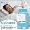 100 x Incontinence Bed Pads | 60 x 60 cm | Incontinence Bed Sheets | Disposable Mattress Protector | Self Adhesive Tabs | Absorbent Pads | (2 Packs of 50) view 3