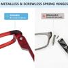 Eyekepper Metalless Screwless Spring Hinges Reading Glasses 6 Pack Vintage Readers for Men Women +2.25 view 3