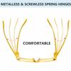 Eyekepper Metalless Screwless Spring Hinges Reading Glasses 6 Pack Vintage Readers for Men Women +2.25 view 4