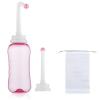 Brigtviee Upside Down Peri Bottles for Postpartum Care, Menstrual Cleansing, Douche Bottles for Women, Perineal Bottle Spray, Portable Bidet Perineal Cleansing and Recovery, 500ml/16.9oz,Pink view 1
