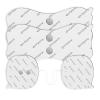 Comfytemp Wireless Tens Machine Pads for Model K6114 K6122, 4 Pack Wireless TENS Unit Replacement Pads with 2 Sizes, Reusable Self Adhesive Electrodes Pads with Premium Quality, Non-Irritating Design view 1