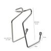 MAGICLULU Mini Size Design Shaving Brush Holder Rack Safety Stand Cleaning Brush Beard Cleaning Stand Holder view 3