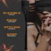 Black BDSM Flogger, Feather Crop & Spanking Paddle Set - Adult Play Collection view 3