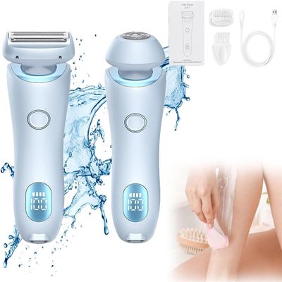 Silky Glide Pro, Silky Glide Pro Hair Remover,Silky Glide Pro Fessional Hair Remover for Shave Legs, Underarms, Face, Bikini Area (Blue)