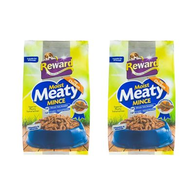 Rewward Meaty Mince 2kg - Chicken - Provide The Ultimate Taste Satisfaction With This Rewward Meaty Mince - Pack of 2 x 2kg