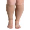 Hotfiary Calf Compression Sleeves for Women & Men, 20-30 mmHg Graduated, Plus Size S-7XL, Firm Support Footless Compression Socks, Wide Calf & Leg Support Brace for Flight, Travel, Nurses, Pregnancy view 1